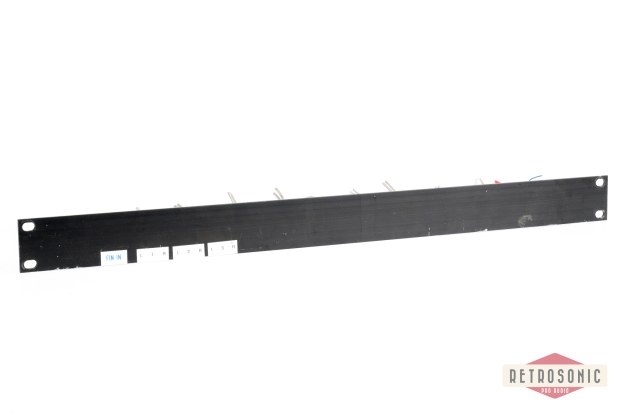 Lars Lundahl SR501 600:600 ohm transformer set of 10 pcs w. 19" panel